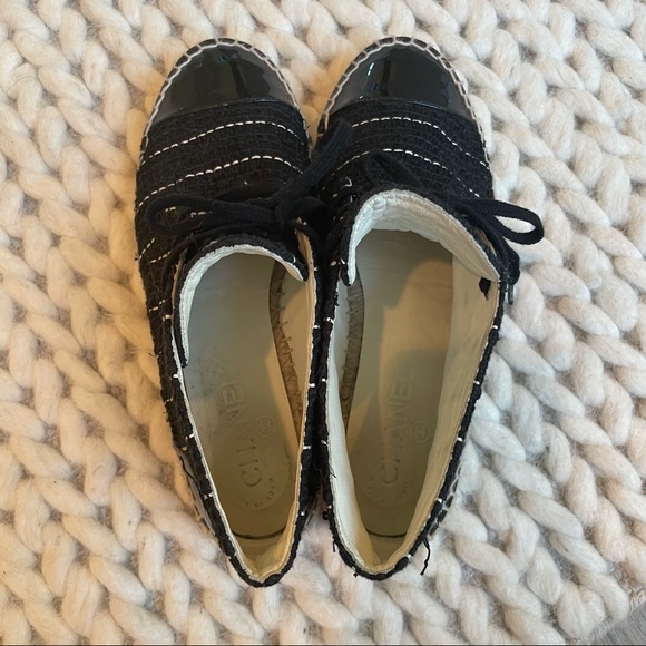 Authentic Chanel High Top Espadrilles - Picture 5 of 5